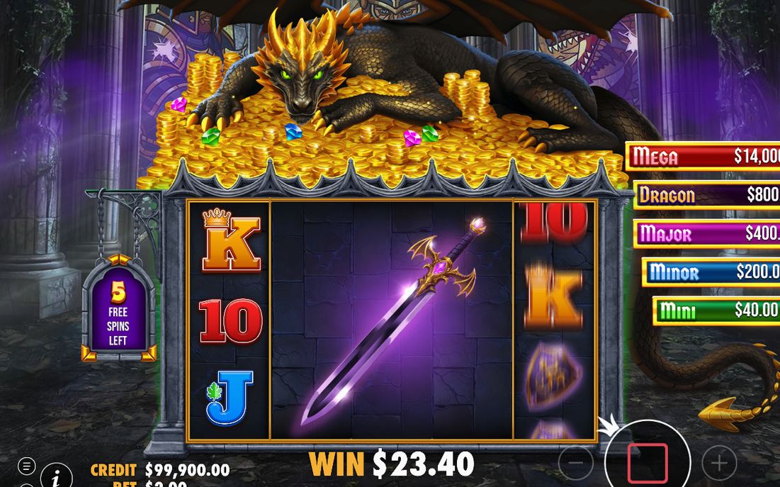 Free Spins round with reels 2-3-4 spinning together