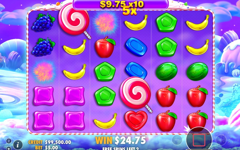 Free spins with Retrigger in play